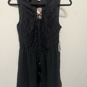 Forever 21 Black Lace Contemporary Dress